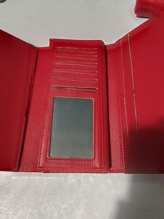 Дамски портфейл  естествена кожа