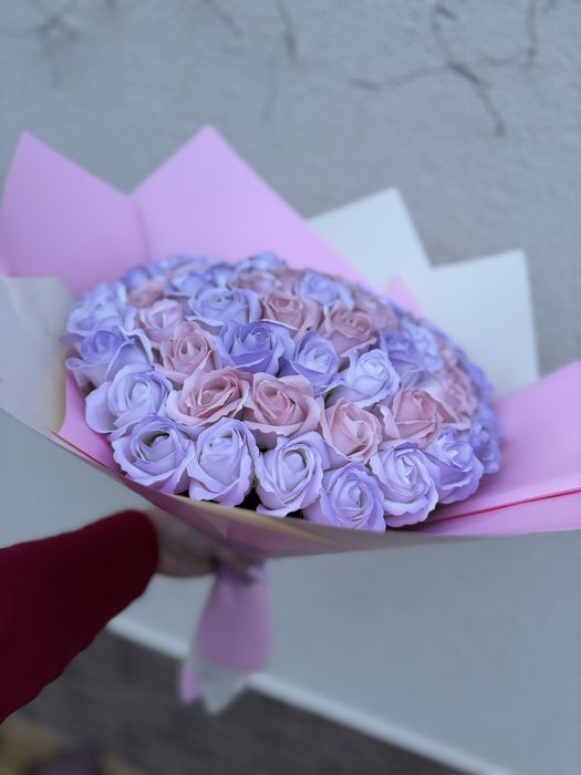 Buchet trandafiri de sapun