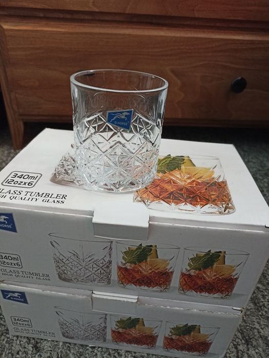 Бокалы 340мл НОВЫЕ 4 коробки