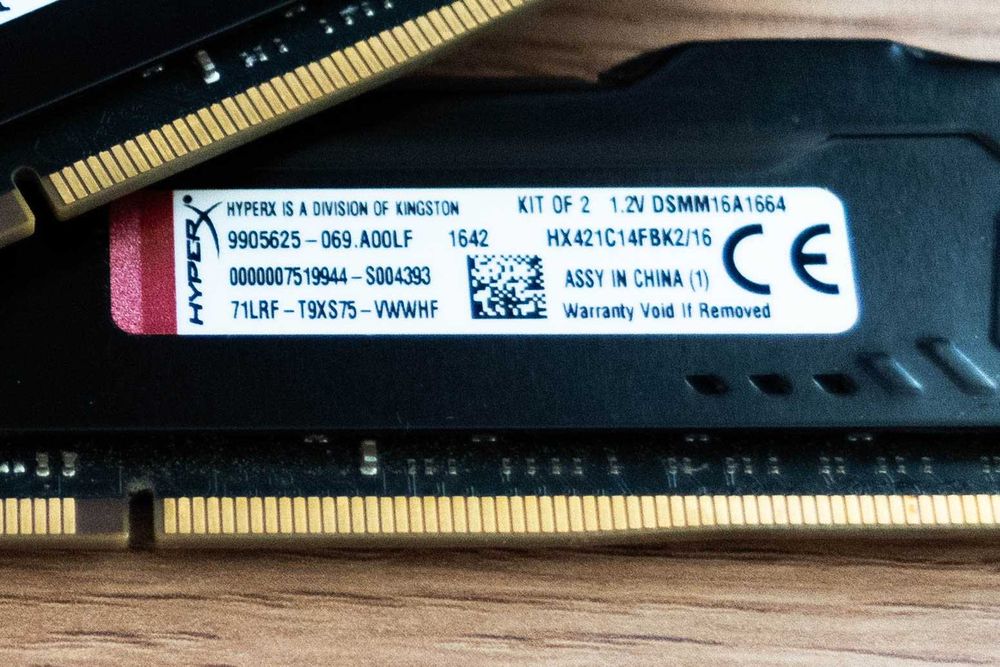 Memorie RAM HyperX FURY DDR4 16GB (2x8GB)