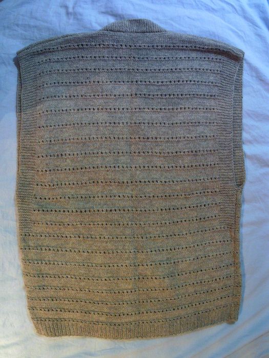 Vesta lana lucrata manual unicat