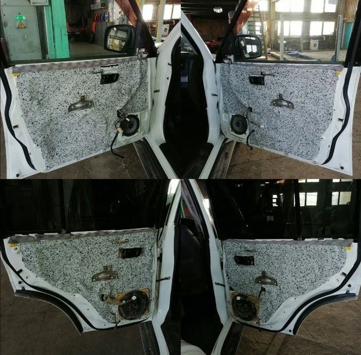 Шумоизоляция обесшумка авто