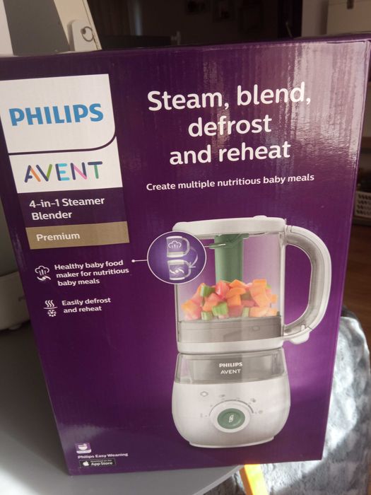 Aparat de gătit cu abur și blender 4 în 1 Philips