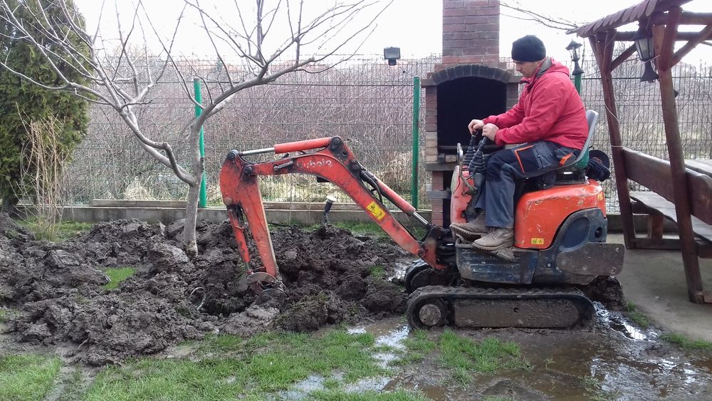 Sistem de drenaj si colectare ape pluviale