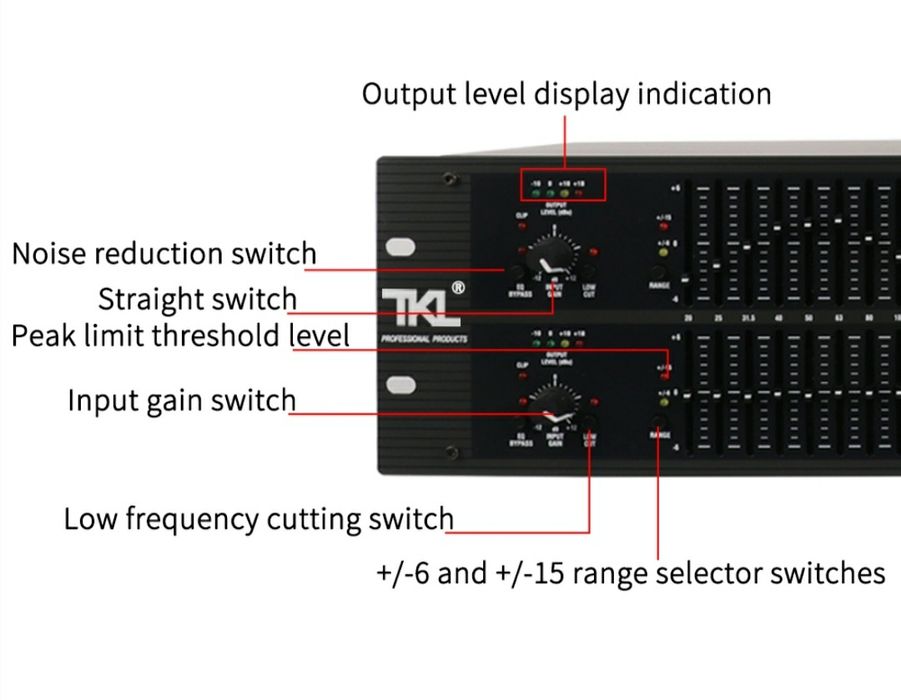 Продам новый профессиональный эквалайзер