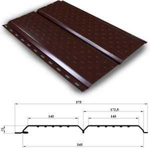 Сайдинг Эльбрус 15х240 Россия производство