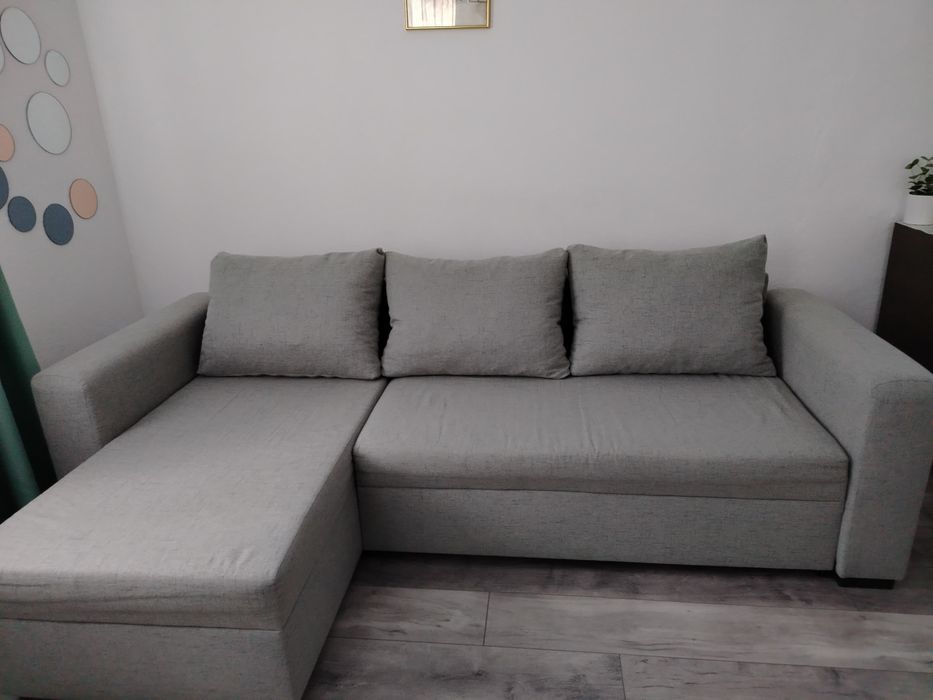Coltar living extensibil cu ladă depozitare