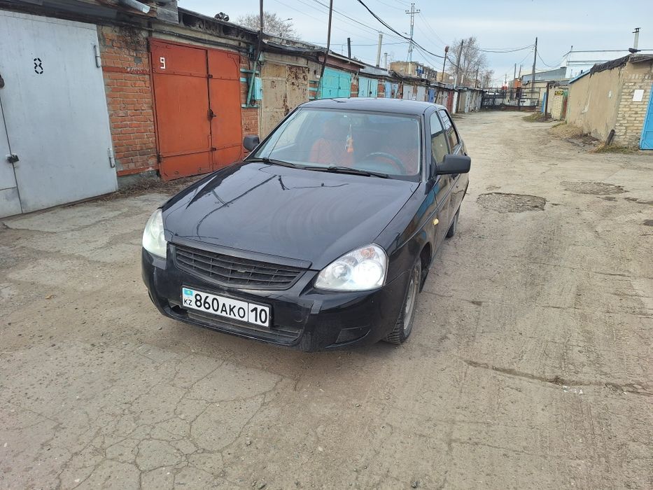 Ваз лада приора  на другой