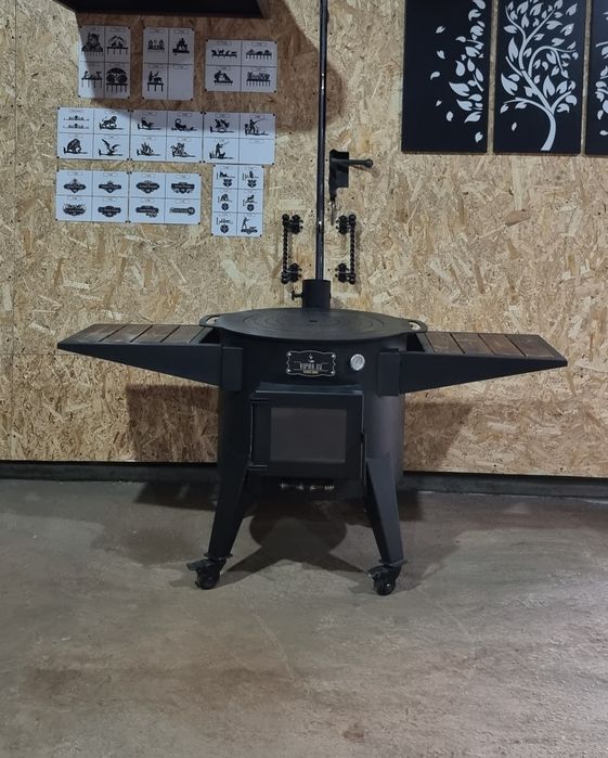 Очаг PRO-028,печь для казана, казан, гриль, мангал, учаг, учак