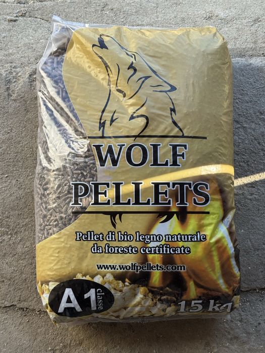 Пелети Wolf / Волф - 70% Широколистни 30% Иглолистни