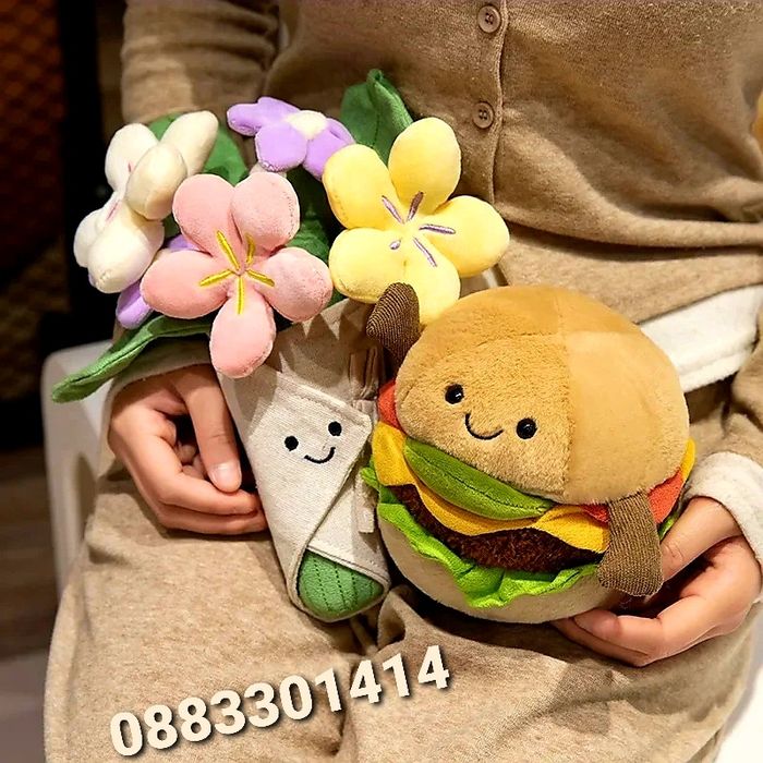 Плюшен Бургер 20см