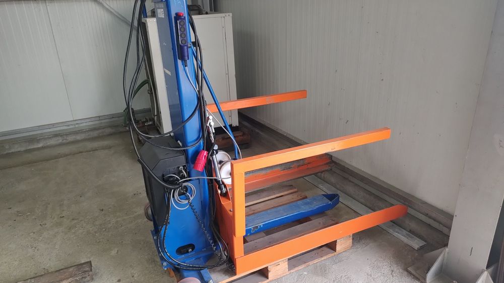 Elevator paleti cu inclinare-Edmolift/Transpalet