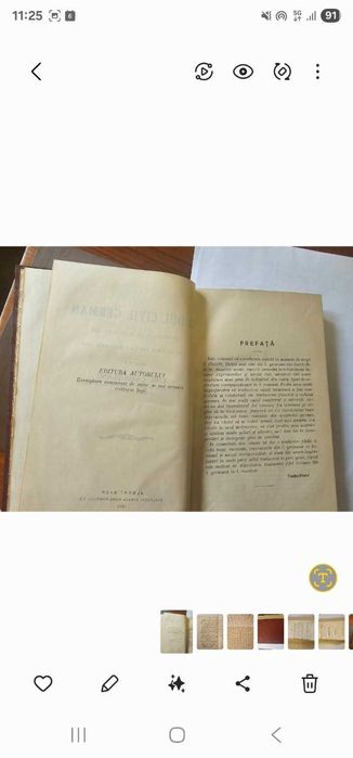 Codul Civil German 1914 – Casolteanu – EX LIBRIS Nicolae T Popescu Cavaler Ordin Mihai Viteazu, prefect Ilfov 1931-1933, secretar general PNT Buc 1932