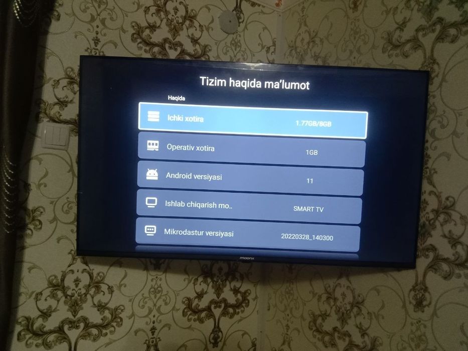Moonx Smart TV 43
