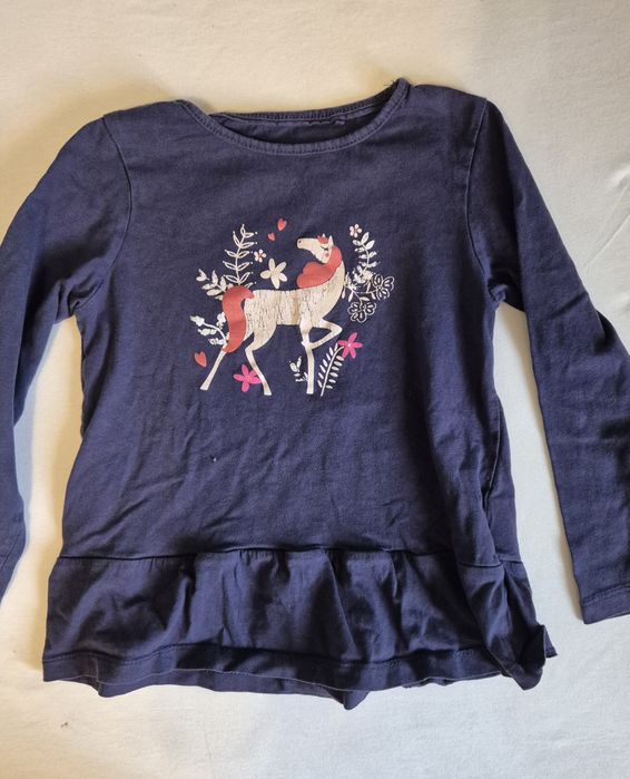 Лот дънково яке и дрешки 5-6 г.