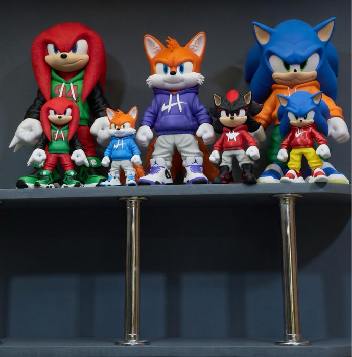 Sonic, Соник, фигурки 3D, 3д
