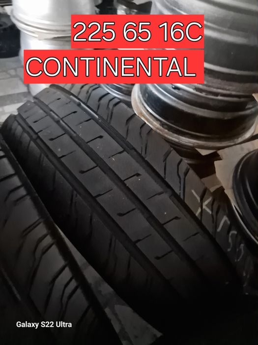 225 65 16С Continental 4бр Перфектно състояние