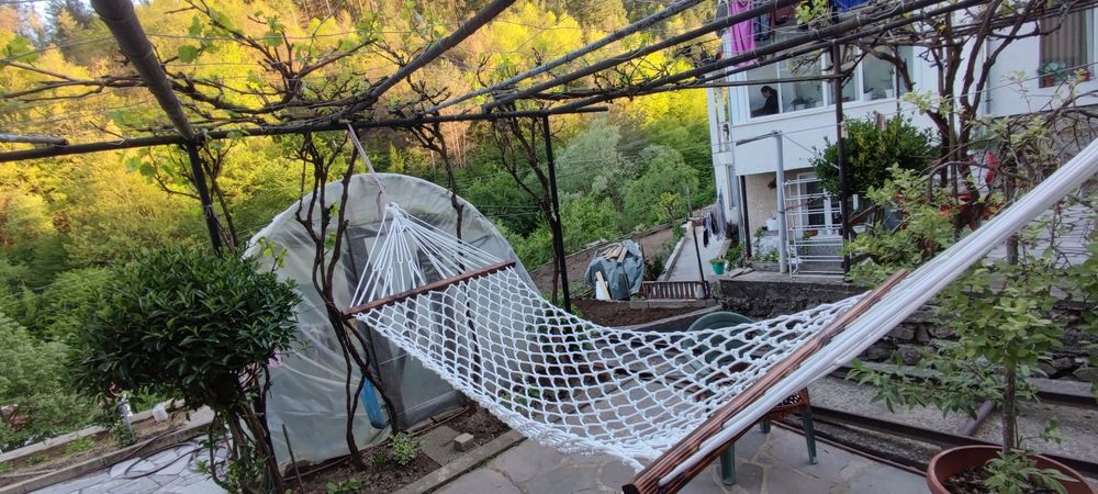 Хамак, Ръчно изплетена люлка