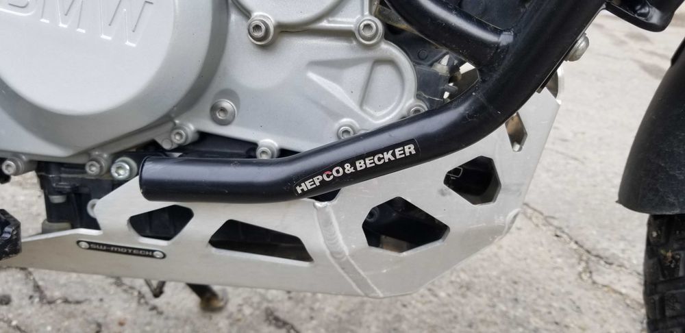 BMW g 310 gs 2018 modificat pentru offroad cu multe accesorii