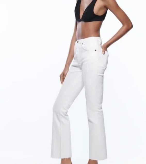 Zara дънки лека материя