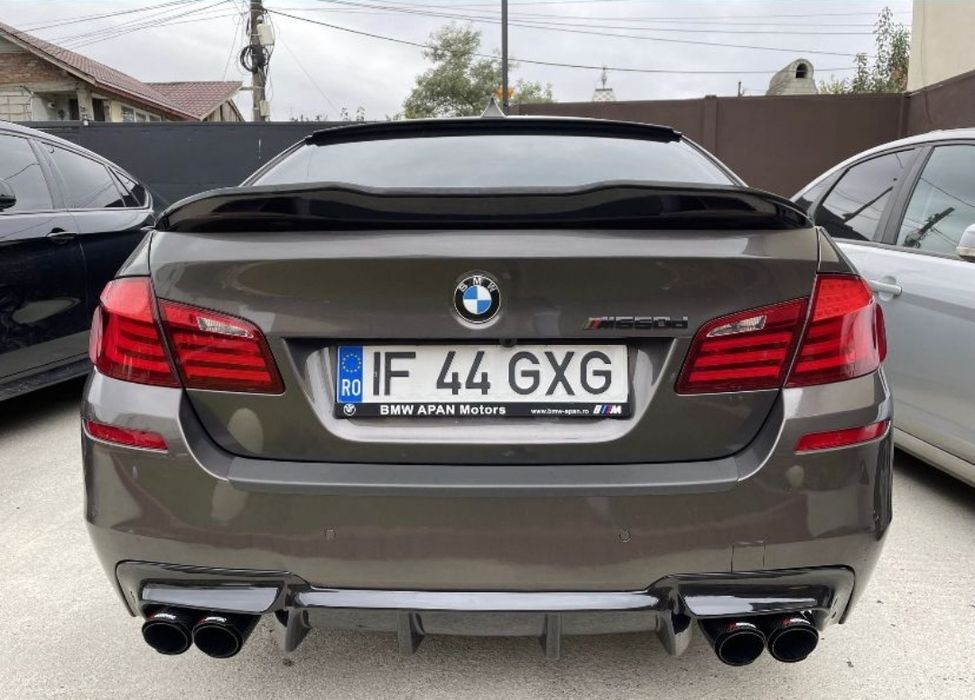 Eleron portbagaj BMW Seria 5 F10 2009-2016 PSM Look M5 negru lucios