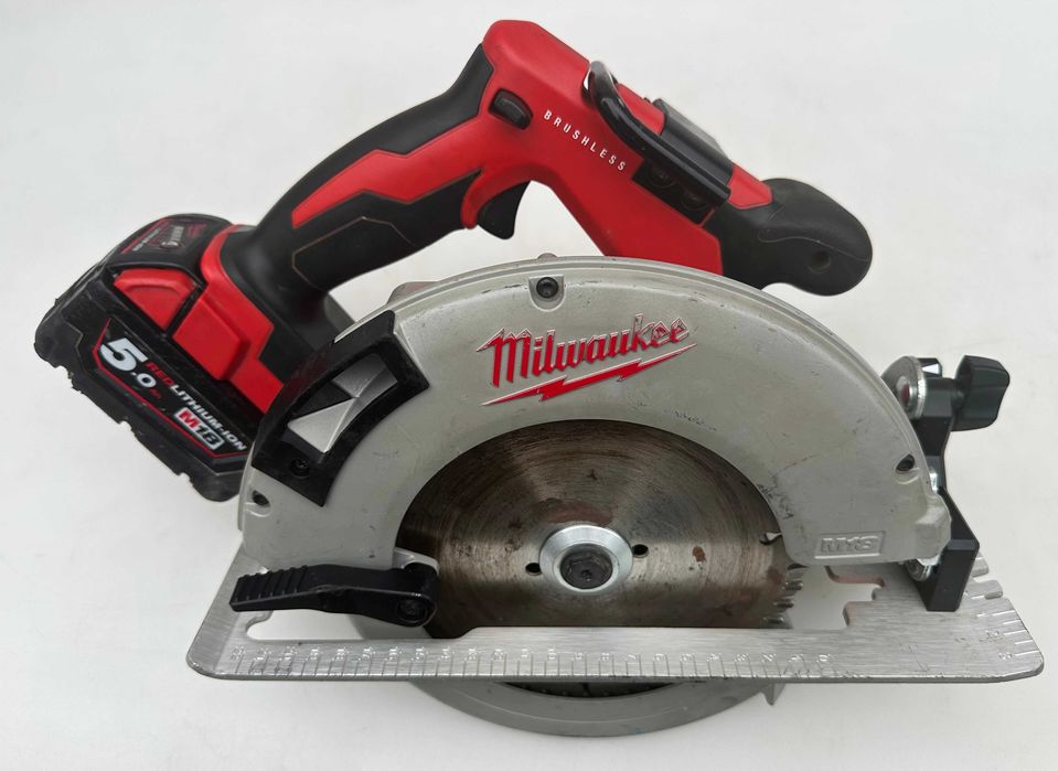 Milwaukee M18 BLCS66 - Акумулаторен безчетков циркуляр 2x18V 5.0Ah