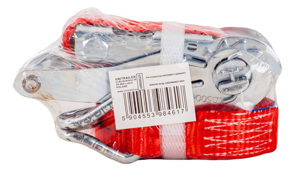 Колан за укрепване с тресчотка 3 m / 25 mm / 1 t