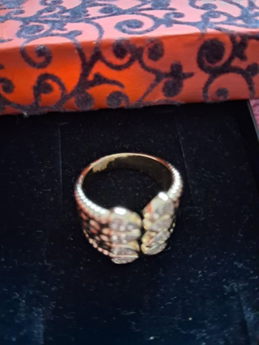 Позлатено  пръстенче