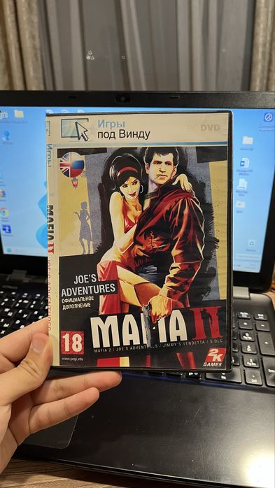 Диск с игрой на пк: Mafia 2 +все дополнения