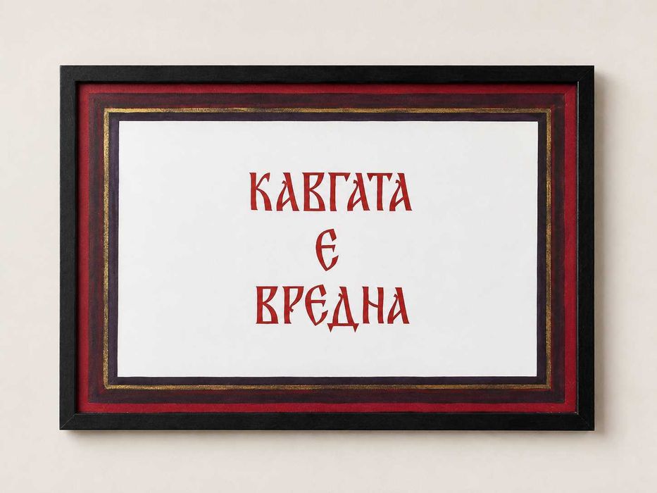 Ръчно изработена картина