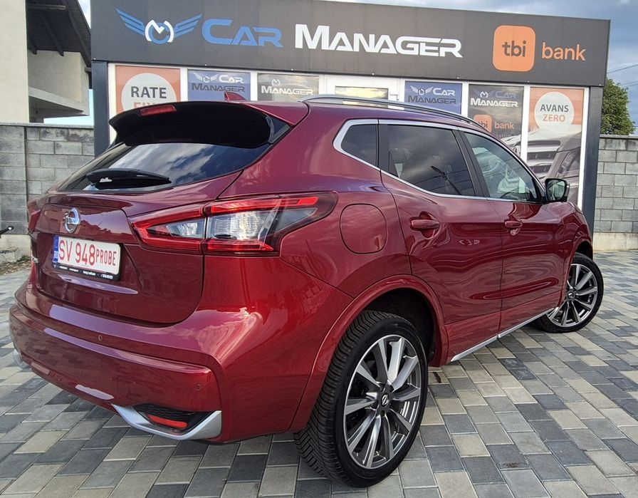 Nissan Qashqai tekna + Garantie rate avans 0% xenon led  automat scaune incalzite  piele navigatie