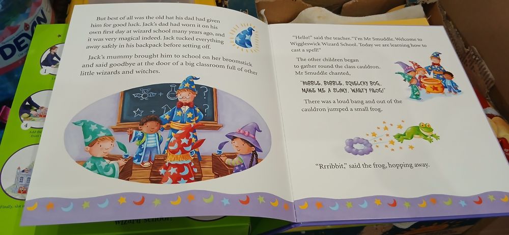 English play books Разгъваеми Книги- игра The magical farm; The wizard