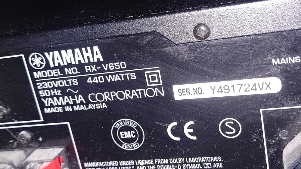 Yamaha 440 вата receiver