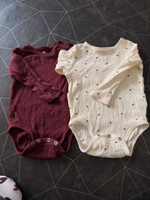 детские бодики из H&M
