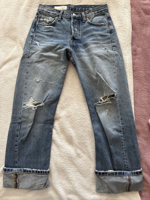 ZARA сини дамски дънки