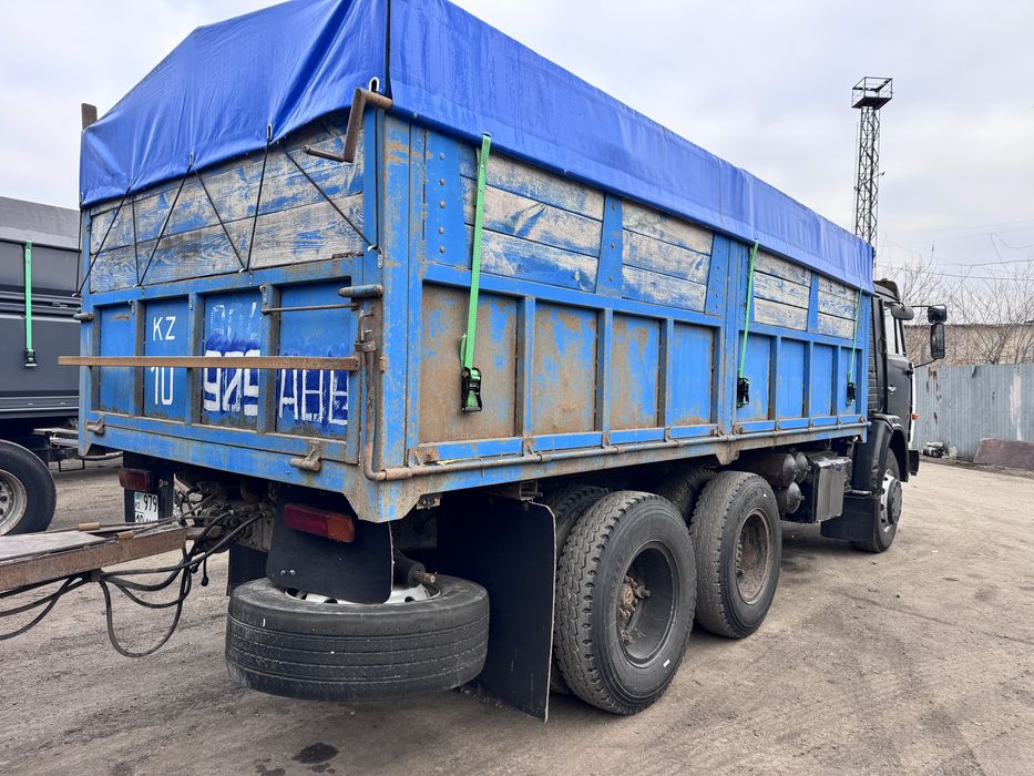 Камаз зерновоз самасвал с сприцепом