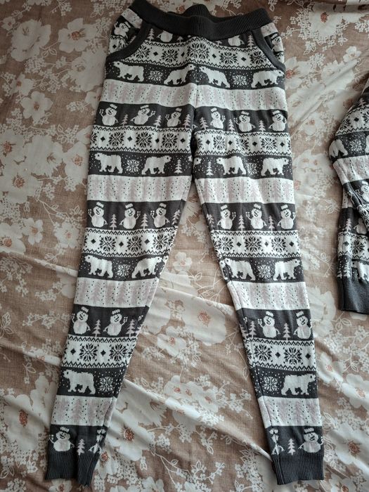 Set de 2 pijamale călduroase pentru iarnă