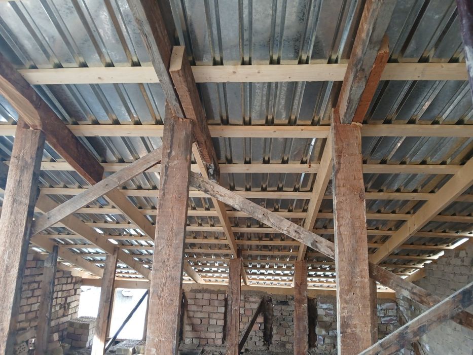 Ремонт крыши навесы