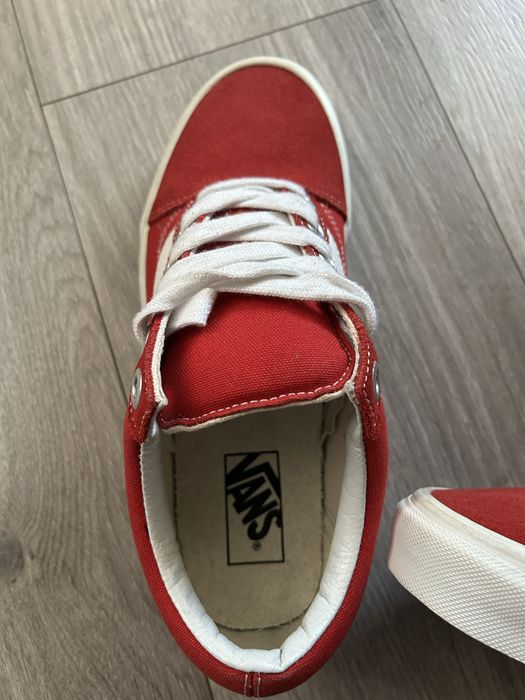 Vans Old Skool Platform Red/White – Mărime 42