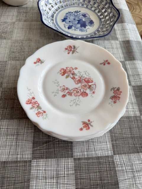 Домакински сетове - английски ръчно рисуван порцелан, йенско стъкло