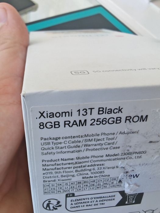 Xiaomi 13T, 8/256 GB, Nou, Garanție