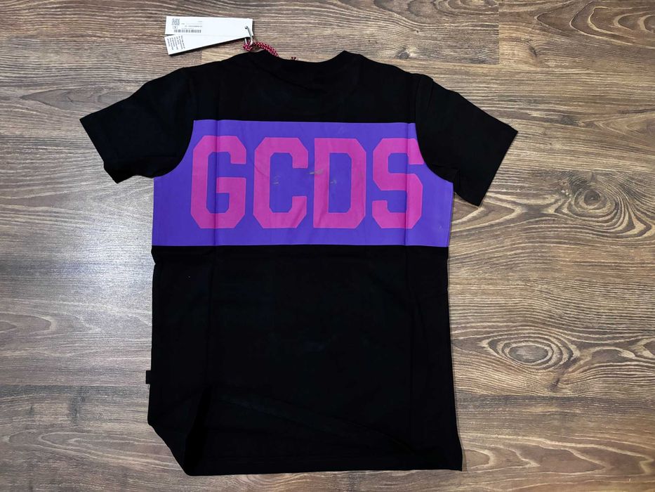 GCDS Мъжка Черна Тениска - S, M, L, XL, 2XL