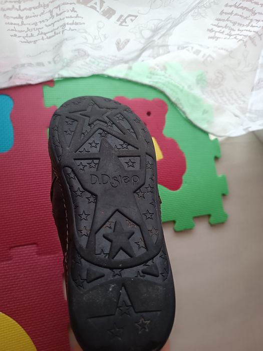 Cizme piele fetițe mărimea 32/33 ddstep