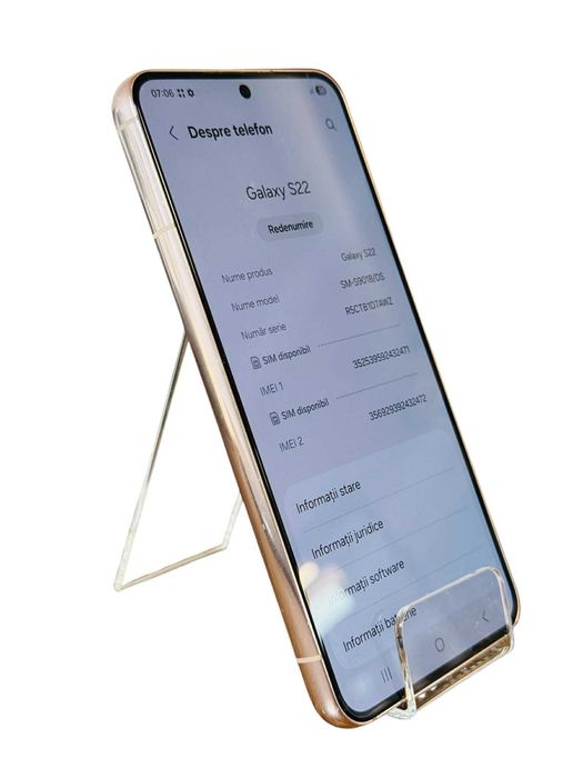 Samsung S22 Pink 128 gb