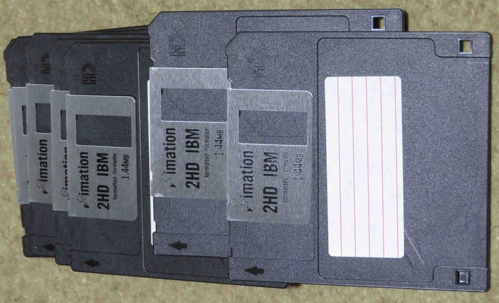 Флоппи диски Imation 2HD IBM 1.44Mb новые