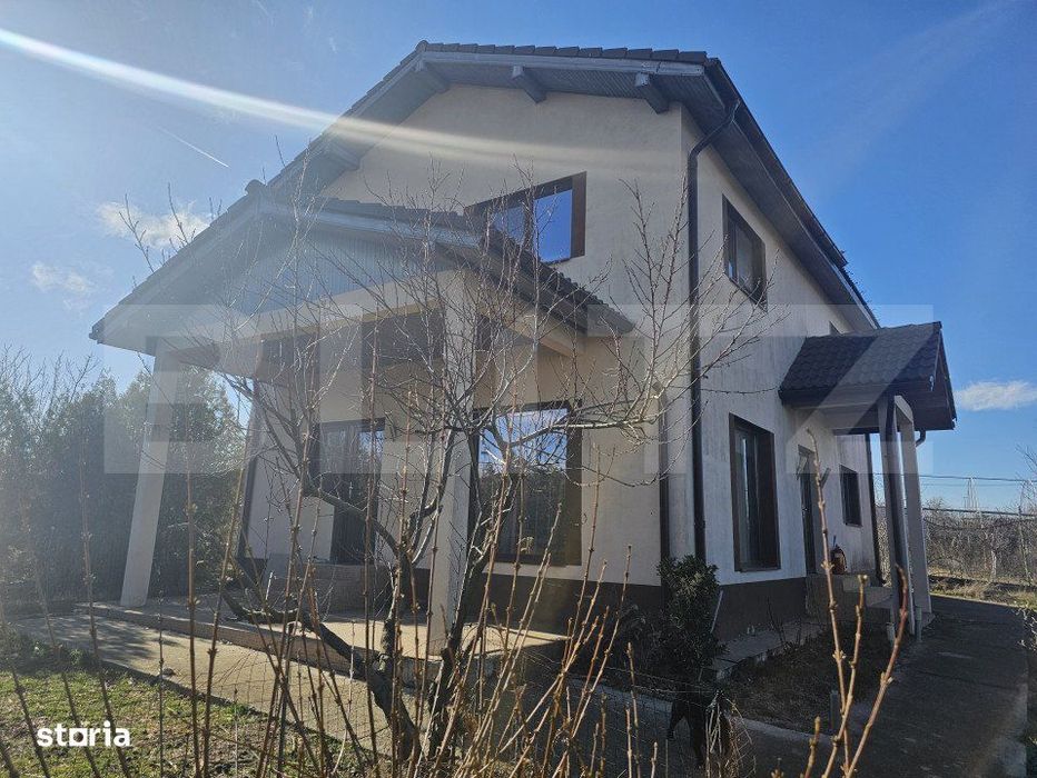 Casa P + E, 4 camere, 120 mp, 400 mp teren, zona Ghercesti