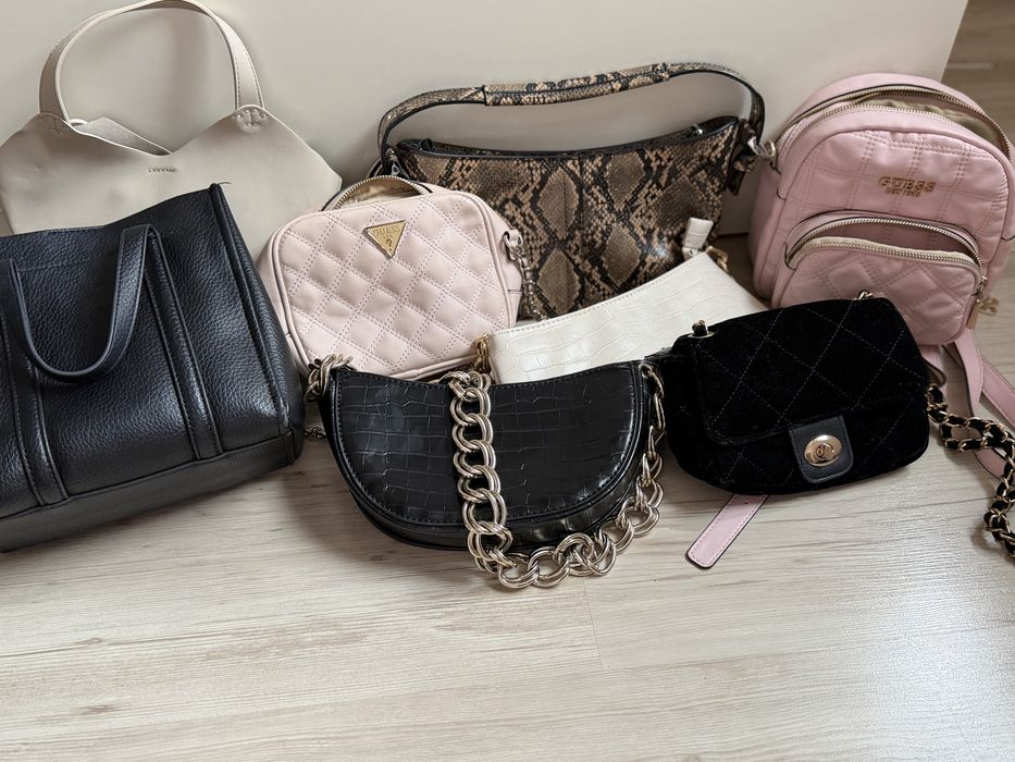 Чанти - GUESS, ZARA, Parfois