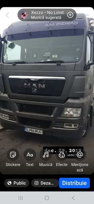 Vindem camionu man