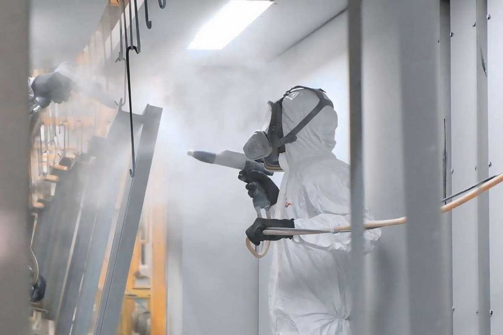 Порошковая краска услуга краски Chang kukun bo'yoq sifatli arzon narx