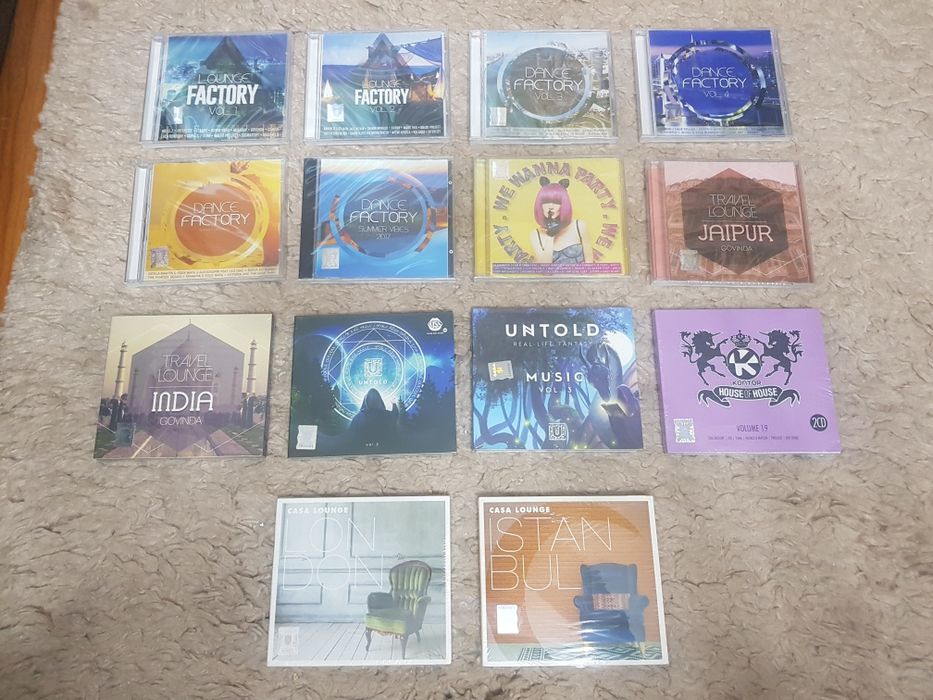 CD'uri sigilate House/Untold/Dance